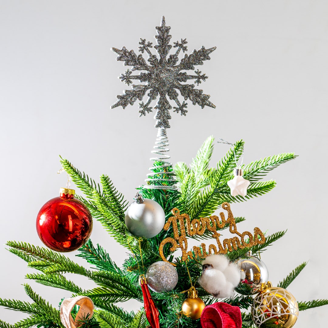 Christmas Top Star -Silver