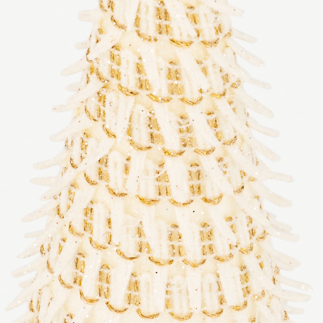 Christmas Tree Hanging Décor Whitre