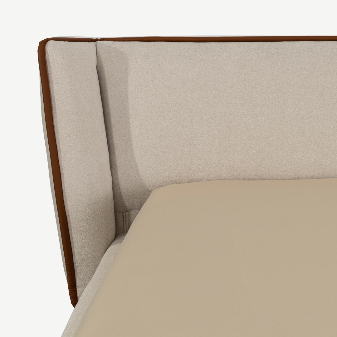 Clarke Bed Terracotta