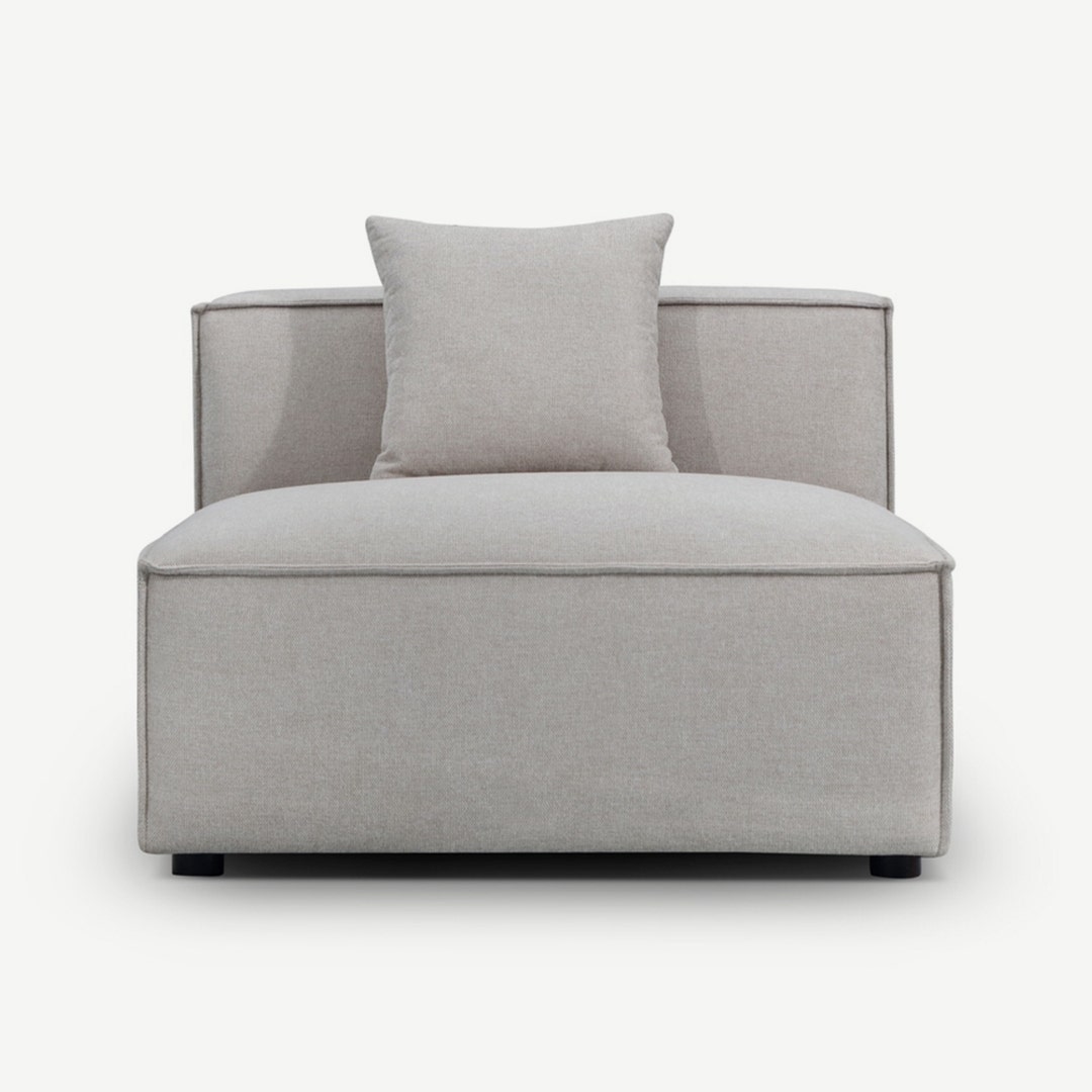 Small armless outlet chair