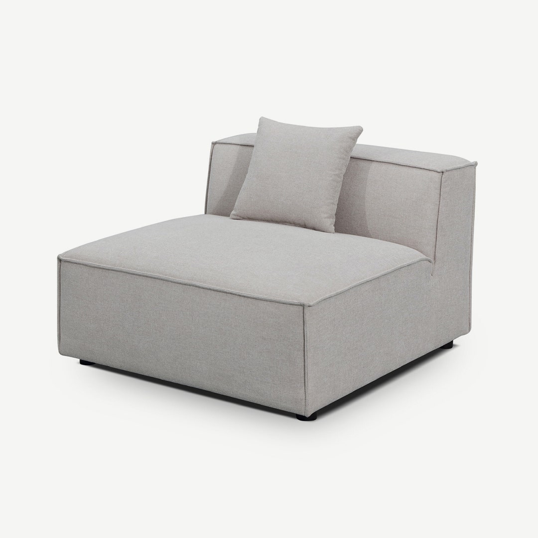 Black armless deals chair