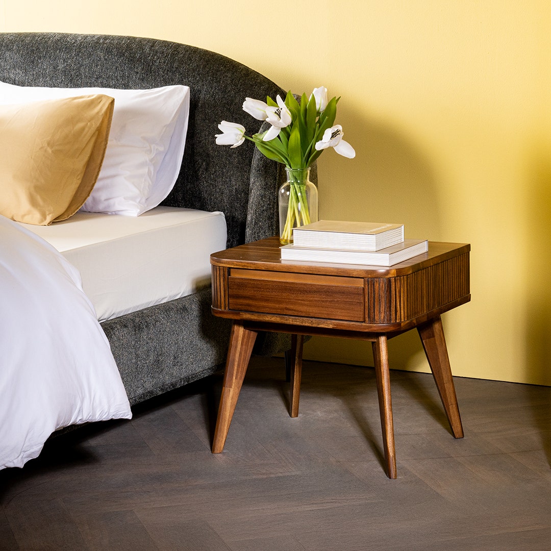 Coliete Bedside Table Natural