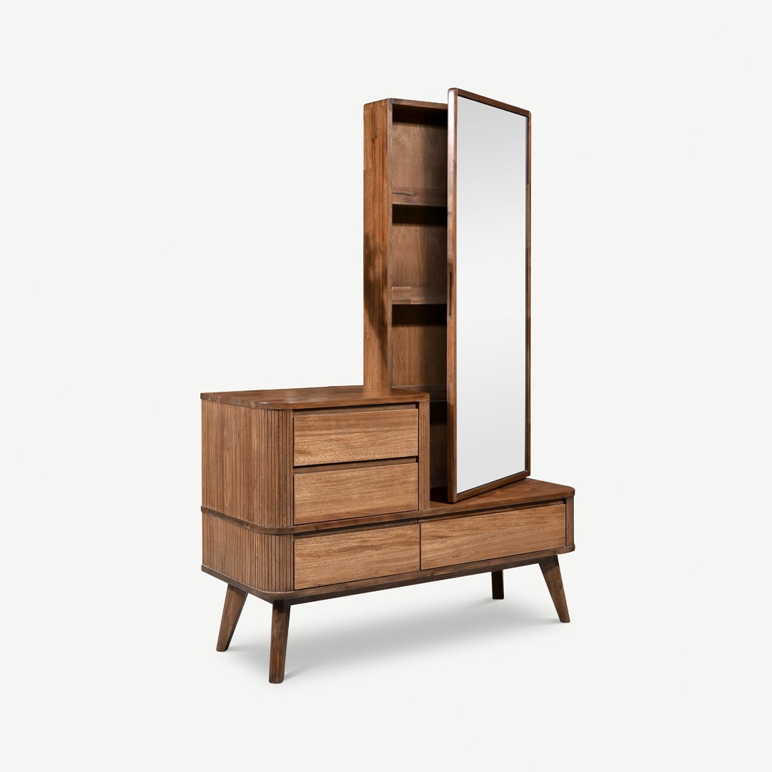 Coliete Dresser with Mirror Natural