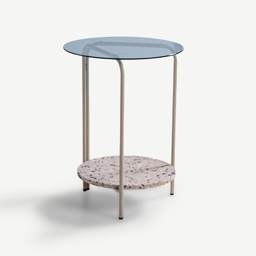 Cordelia End Table Blue