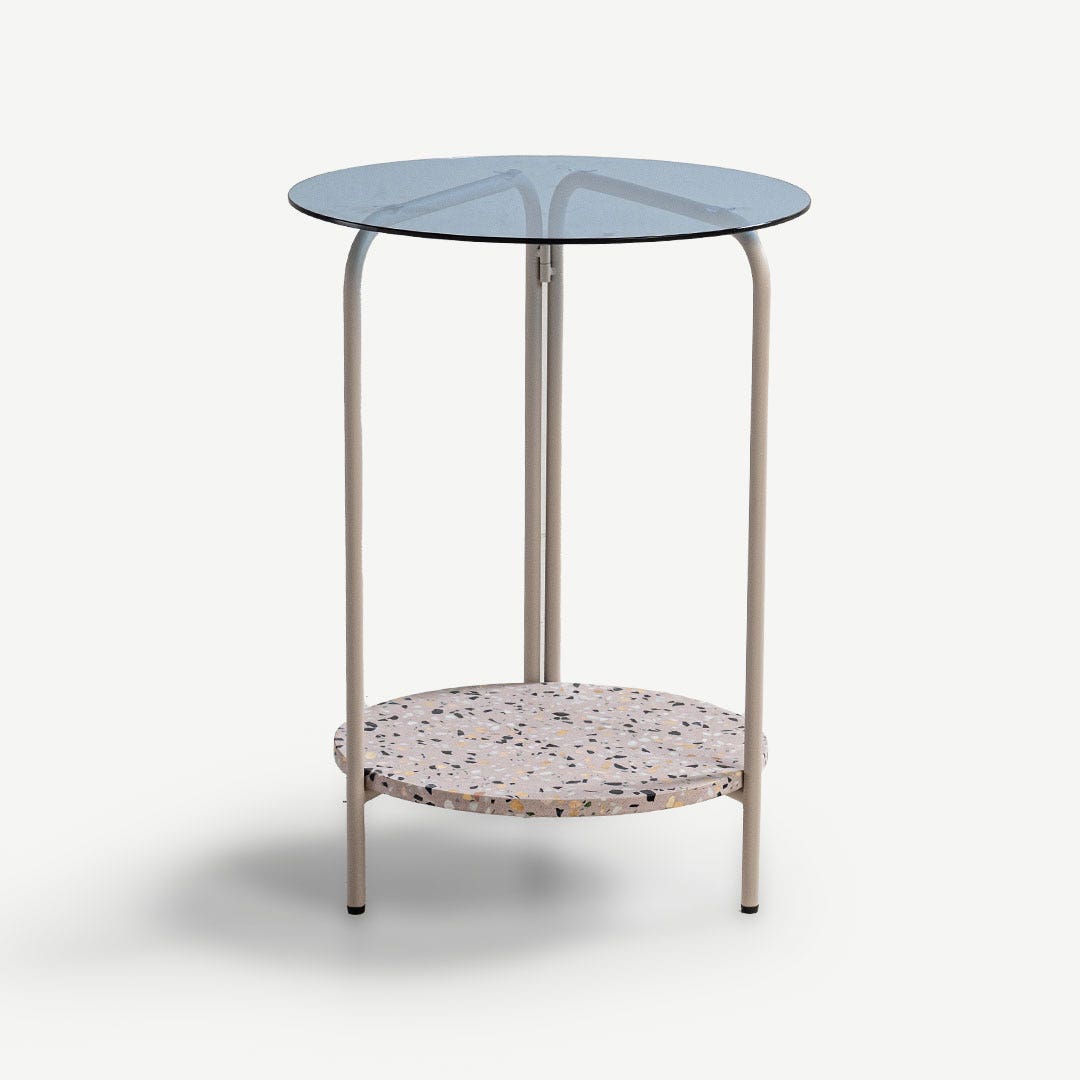 Cordelia End Table Blue
