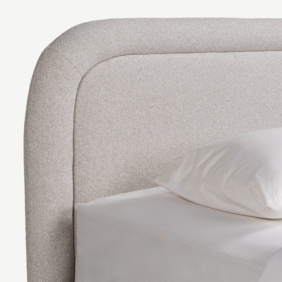 Coreil King Bed 180x200cm Beige