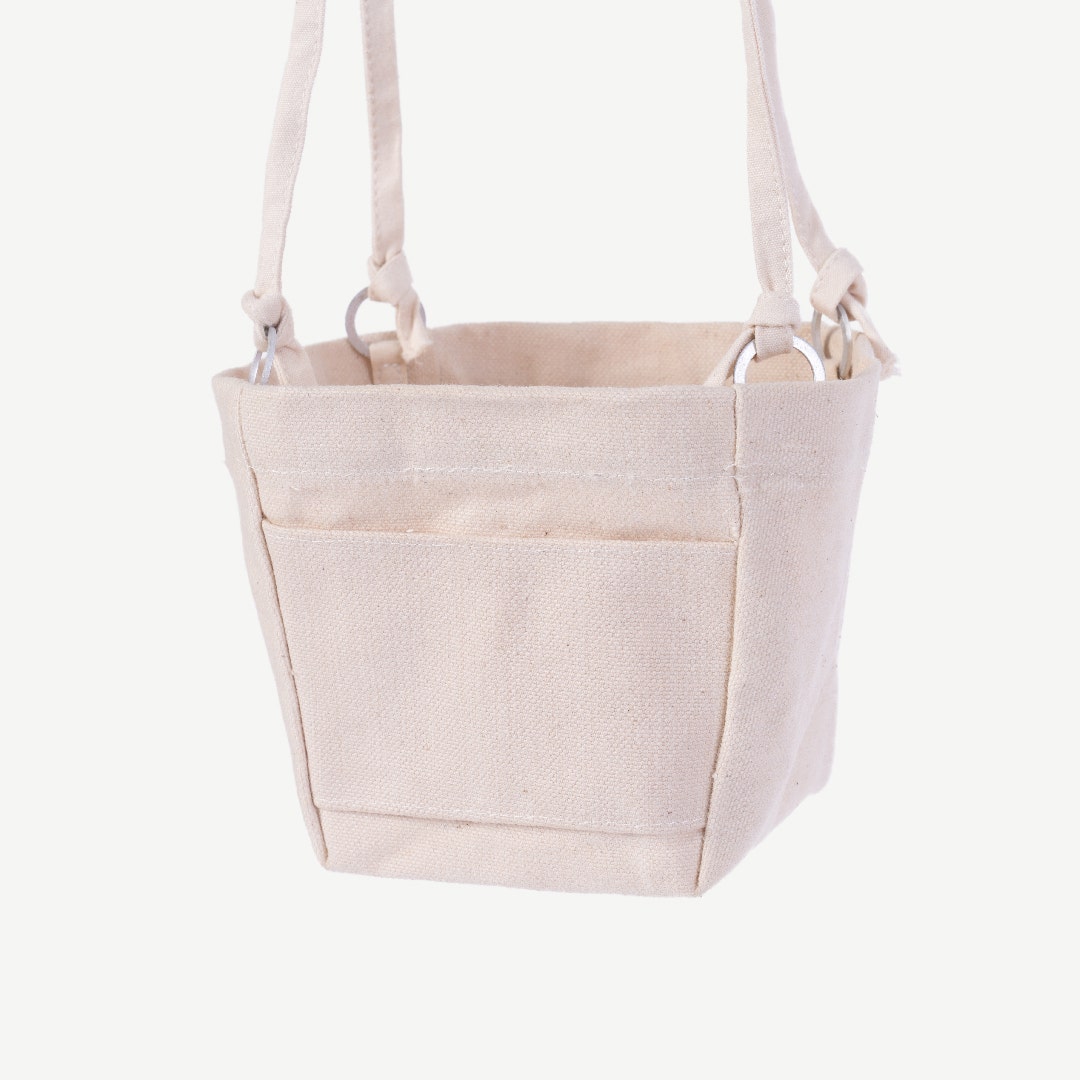 Corey Hanging Canvas Planter 12cm