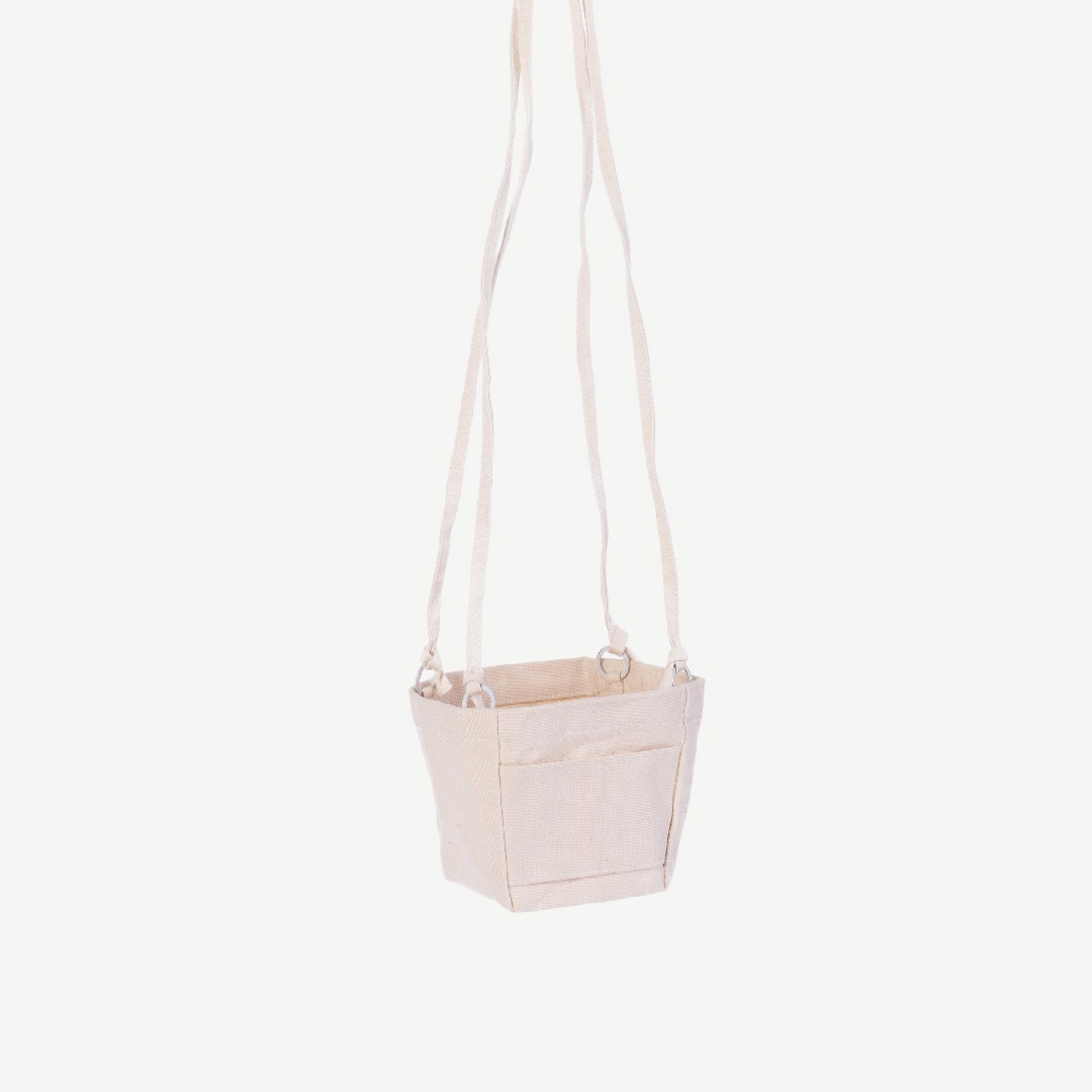 Corey Hanging Canvas Planter 12cm