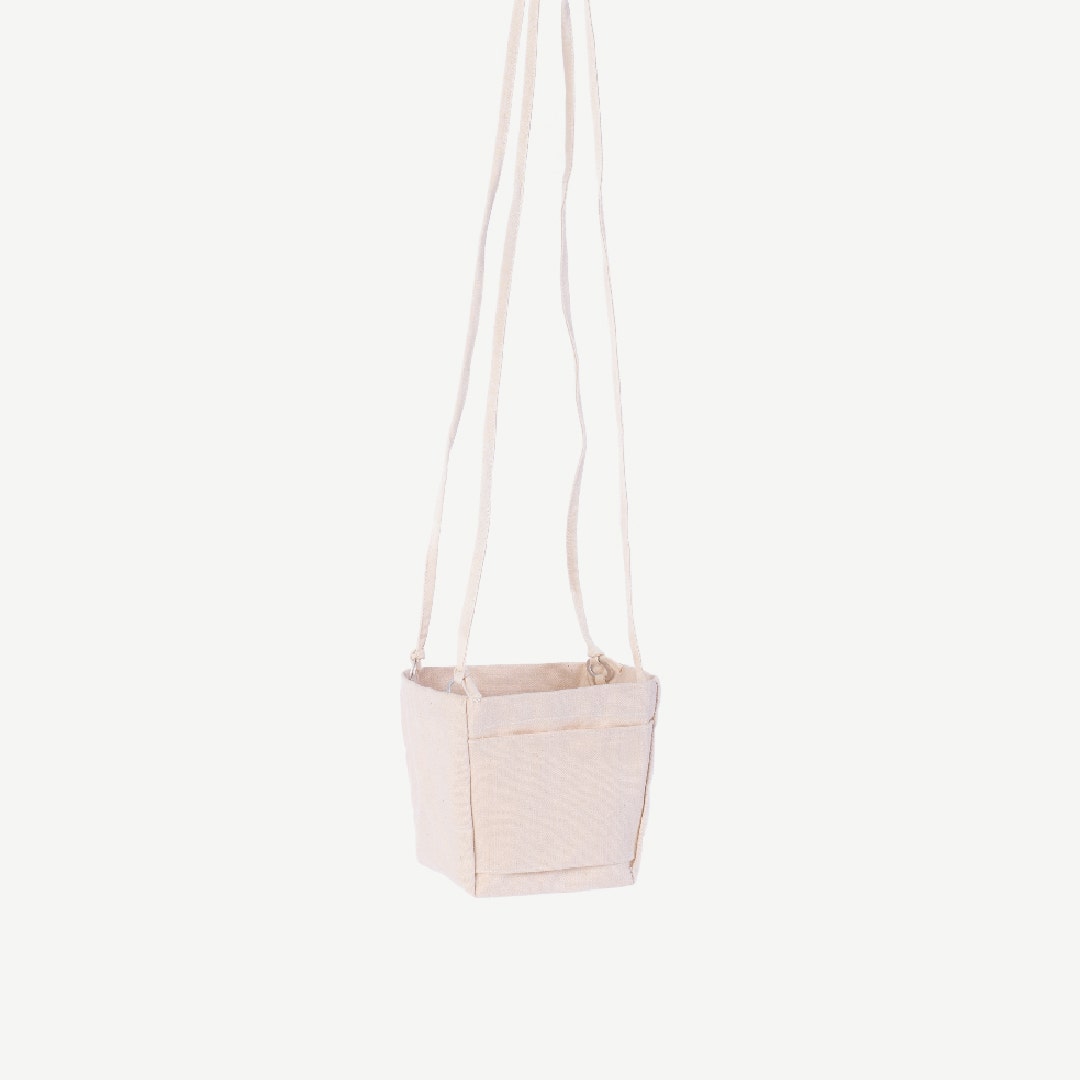Corey Hanging Canvas Planter 15cm