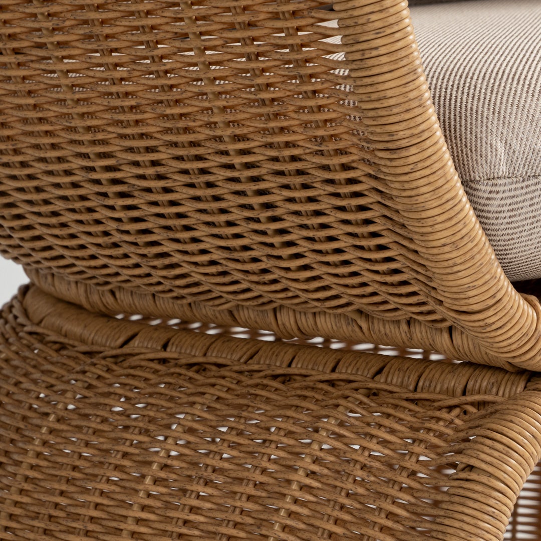 Cornelio 1 Seater Outdoor Sofa Beige