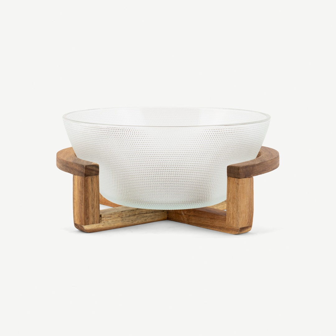 وعاء ديسي مع حامل 22.6 سم