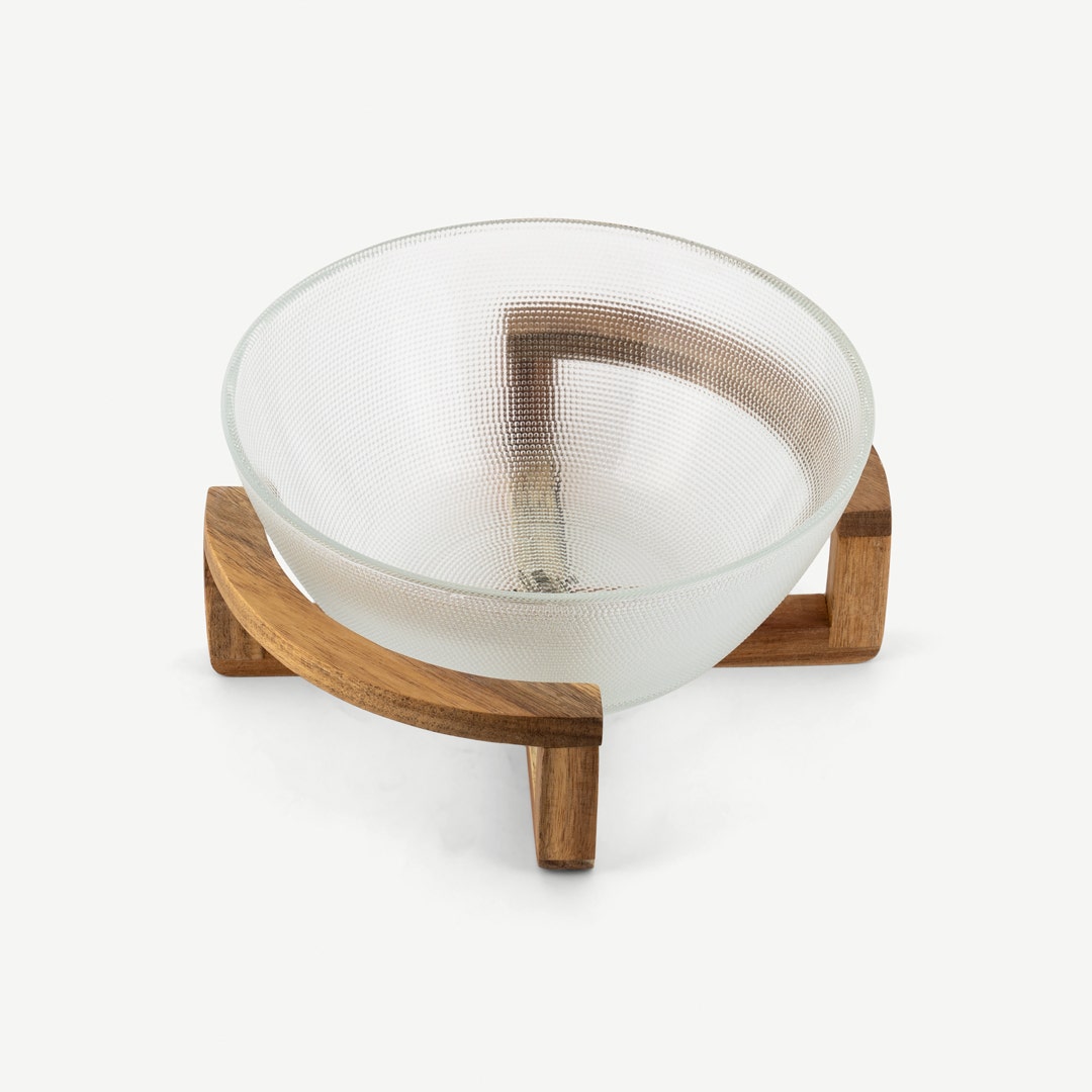 وعاء ديسي مع حامل 22.6 سم