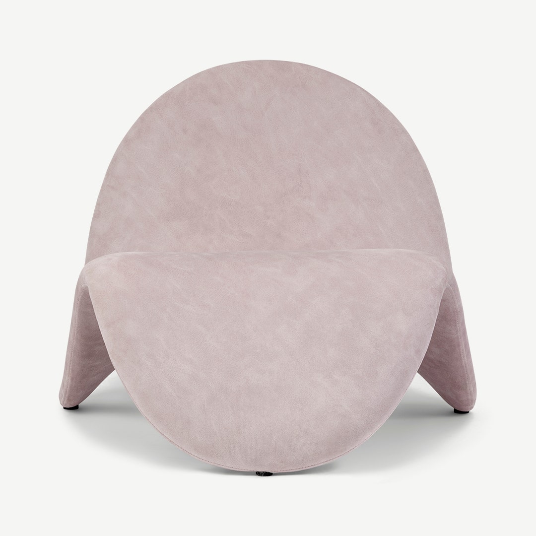Blush pink clearance accent chair