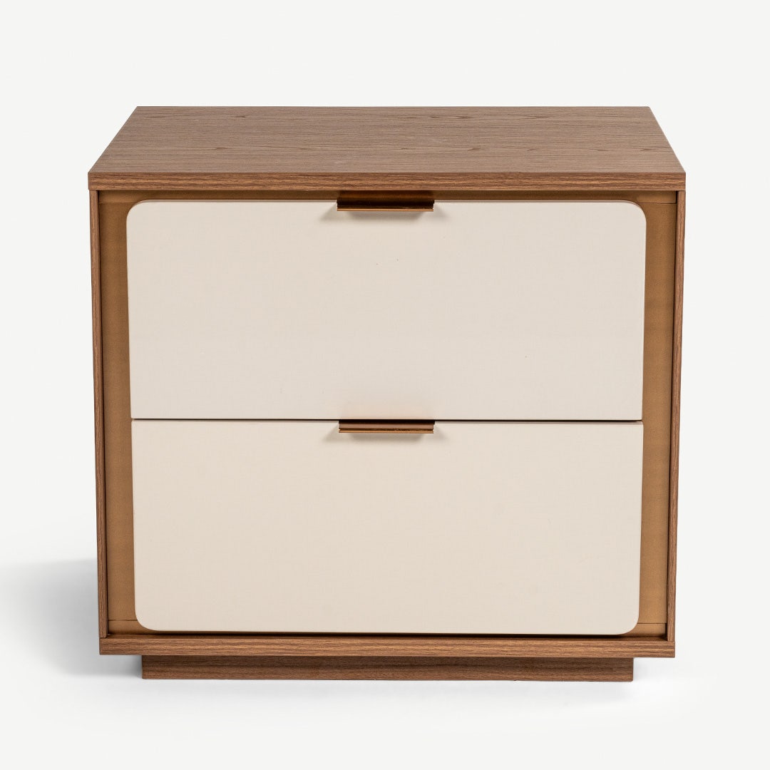 Daniq Bedside Table Brown