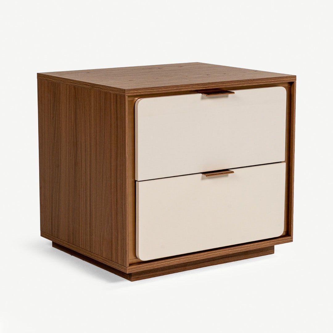 Daniq Bedside Table Brown