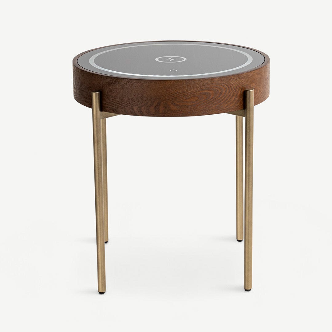 Dara End Table Black