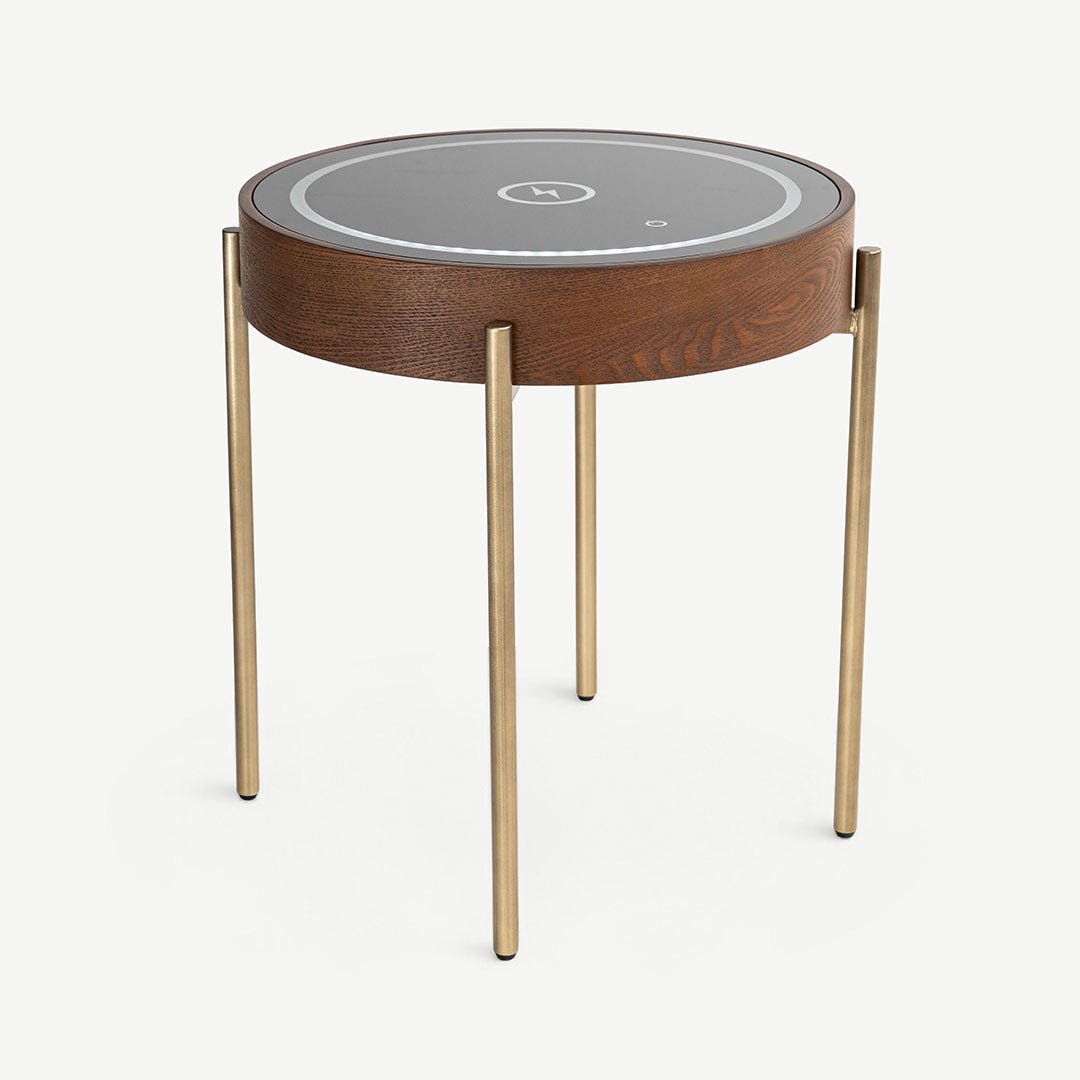 Dara End Table Black