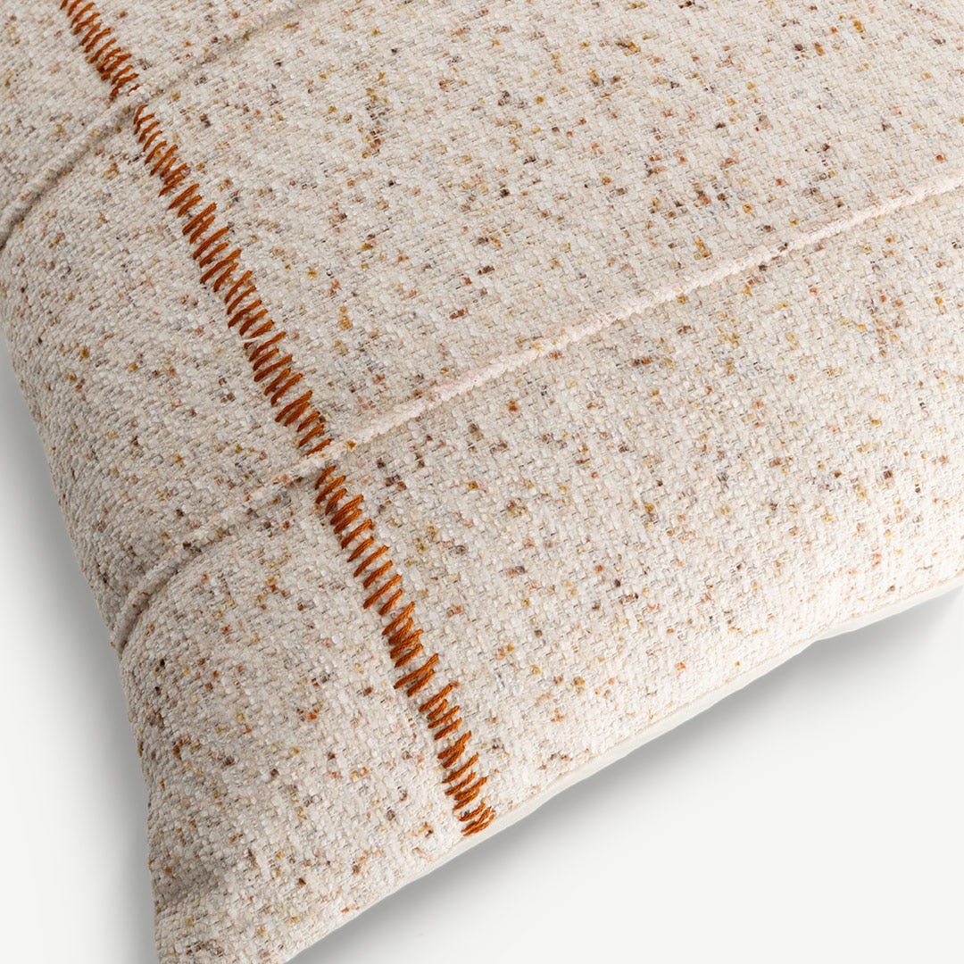 Darlie Filled Cushion Ivory- 45x45cm