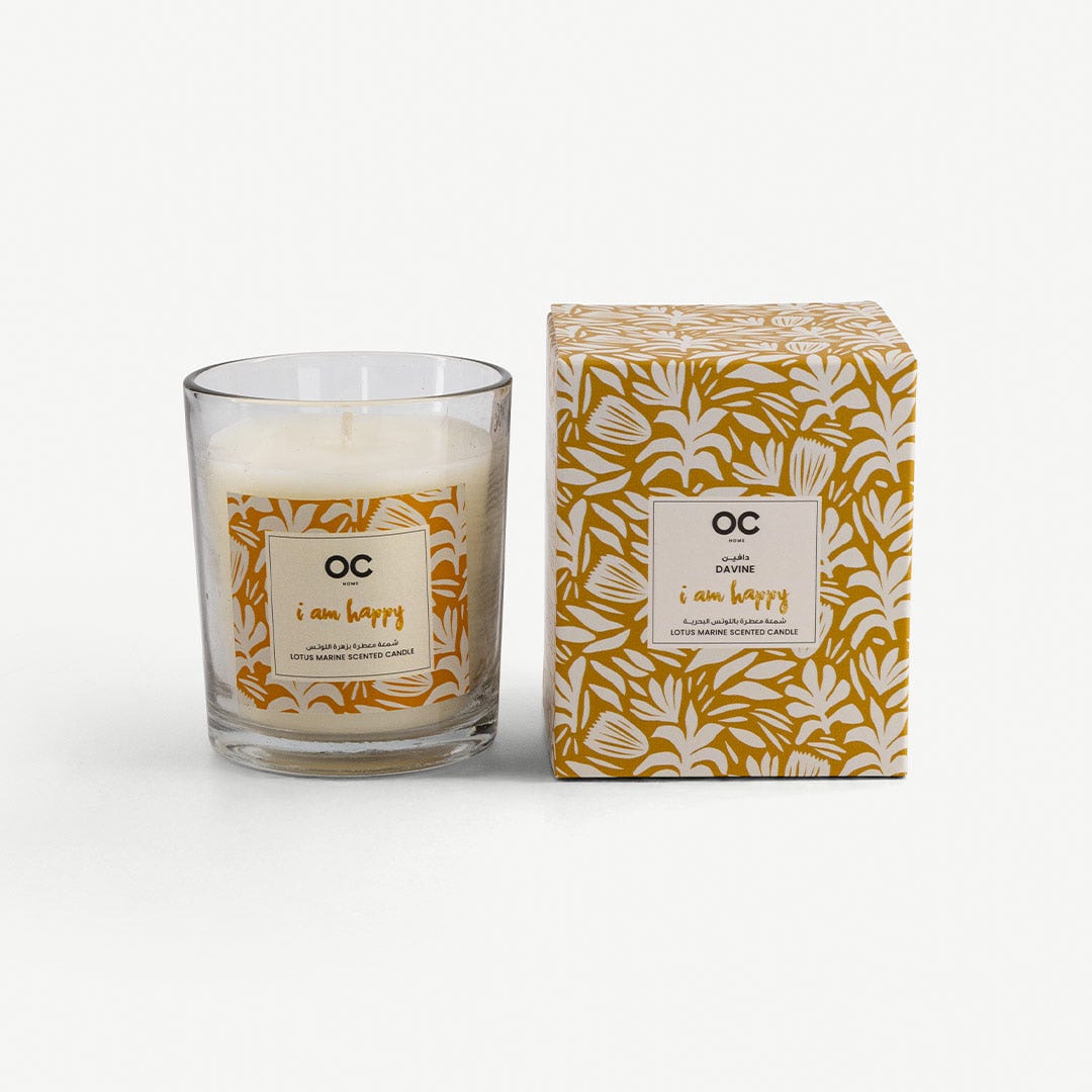 Davine Jar Candle-Lotus Marine