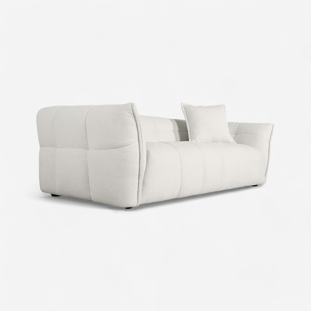 Dayton 3 Seater Ivory