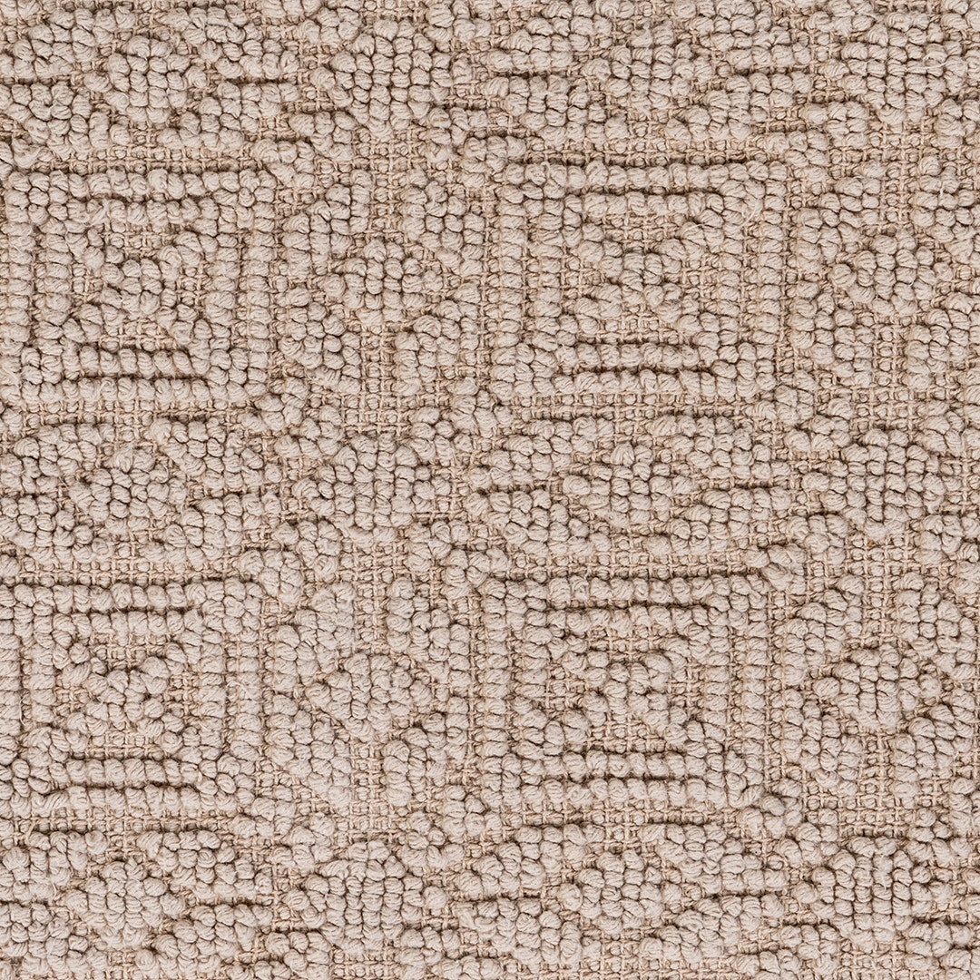 Debbie Cotton Jaquard Bathmat Beige