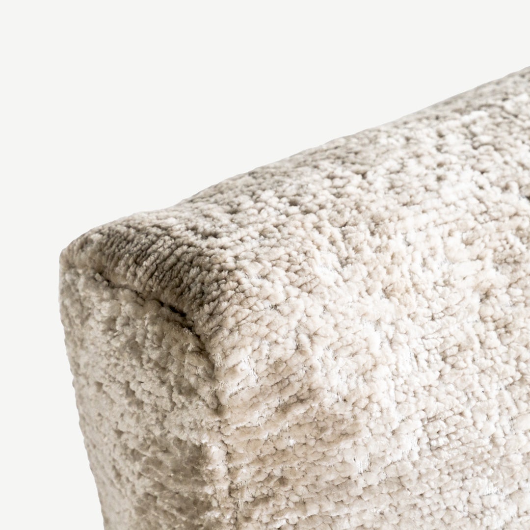 Dellia 2 Seater Sofa Silver