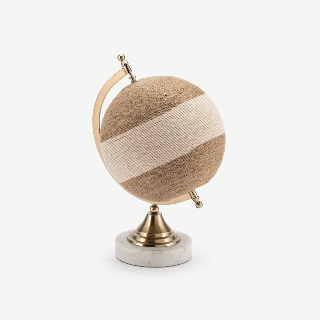 Denalle Globe Jute Décor