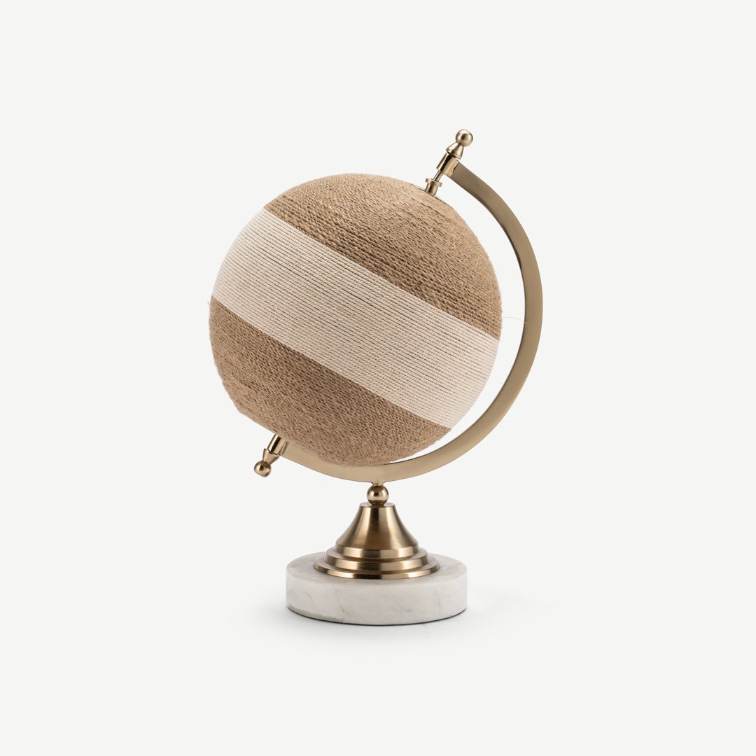 Denalle Globe Jute Décor