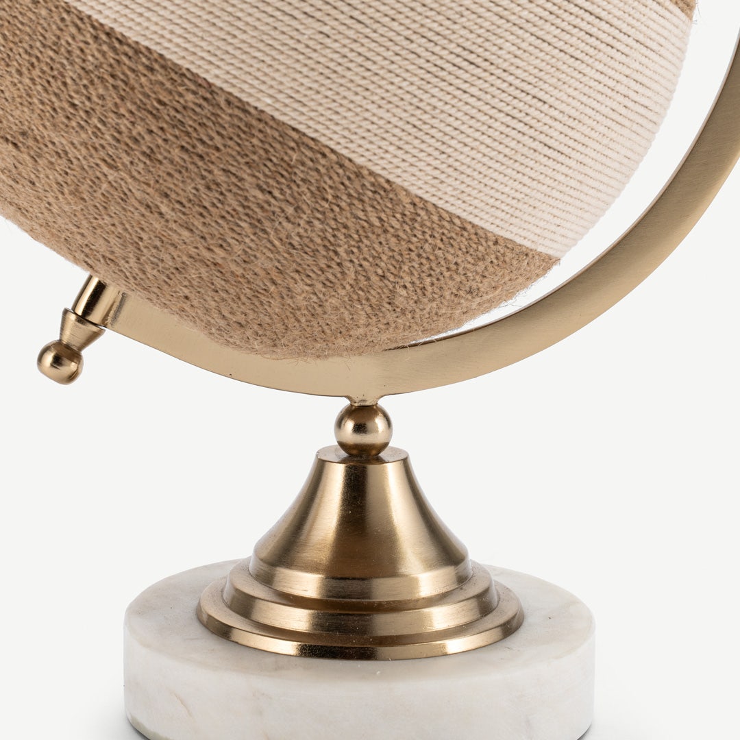 Denalle Globe Jute Décor