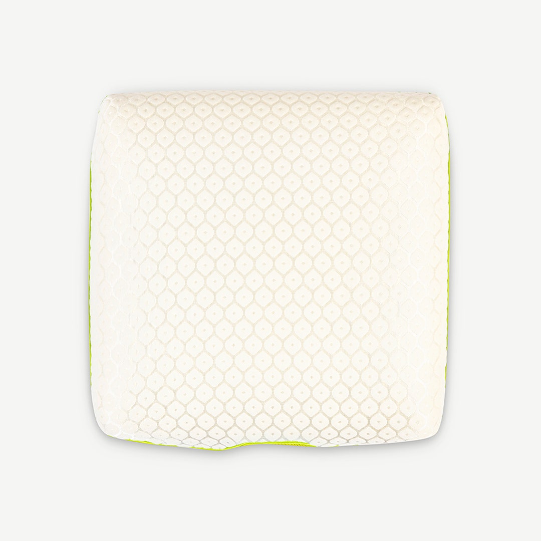 Square memory foam top pillow