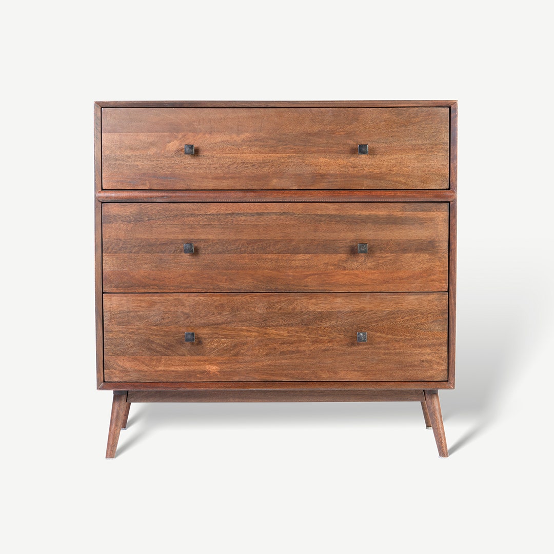 Dark walnut hotsell chest of drawers