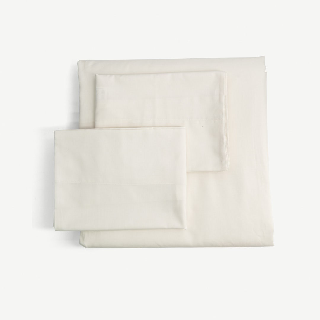 Detox Duvet Cover Set 160x200cm -Ivory