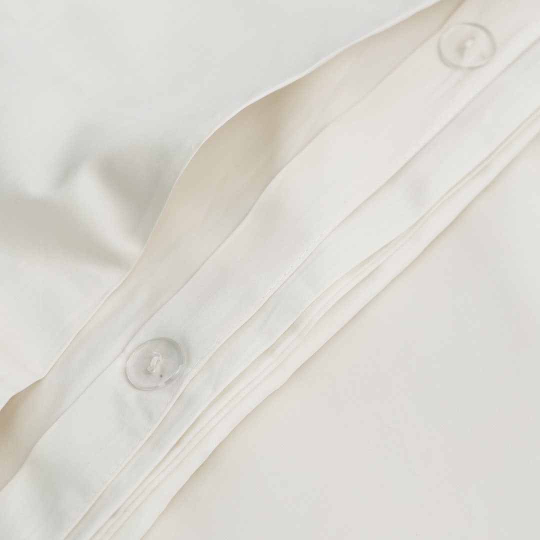 Detox Duvet Cover Set 160x200cm -Ivory