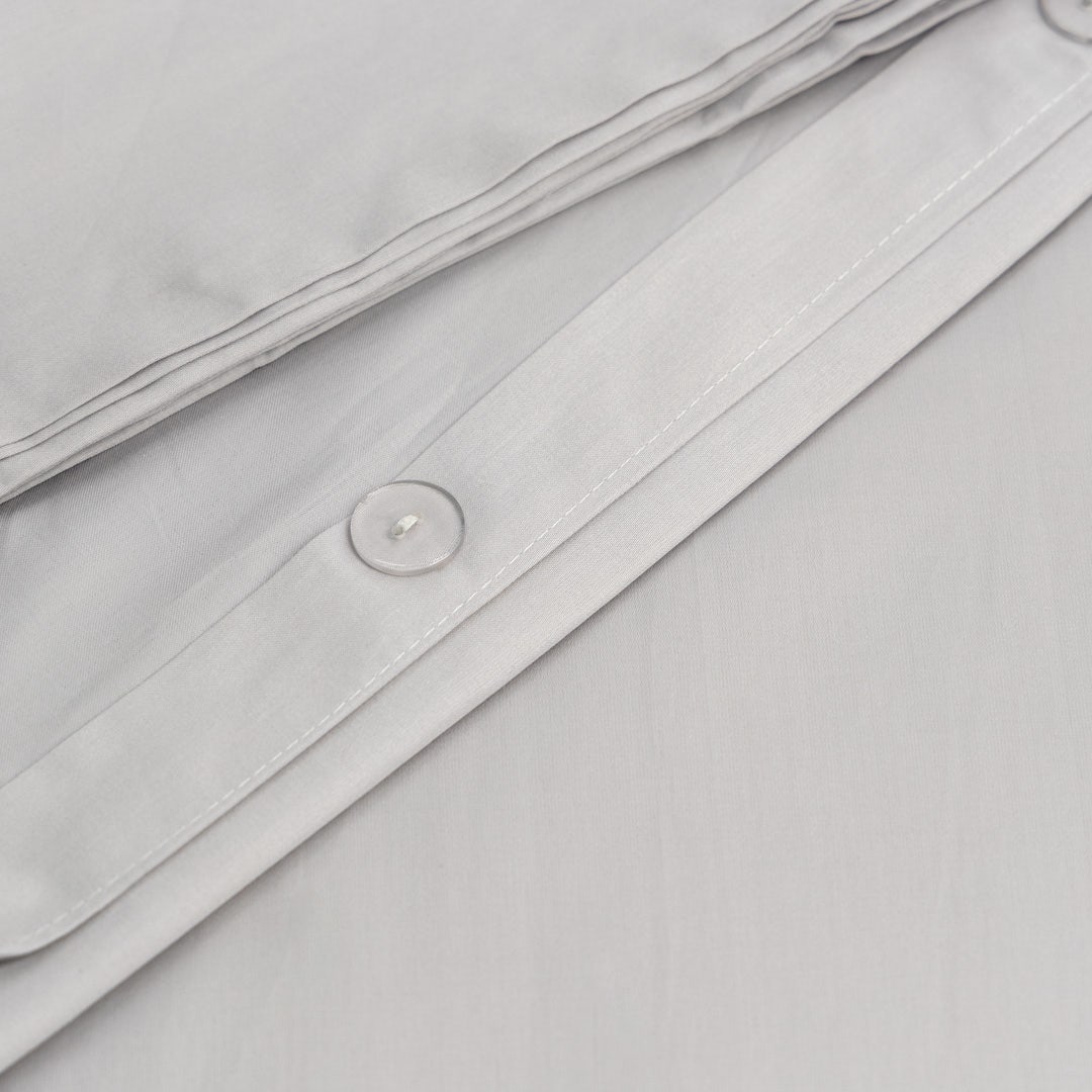 Detox Duvet Cover Set 160x200cm -P/Grey