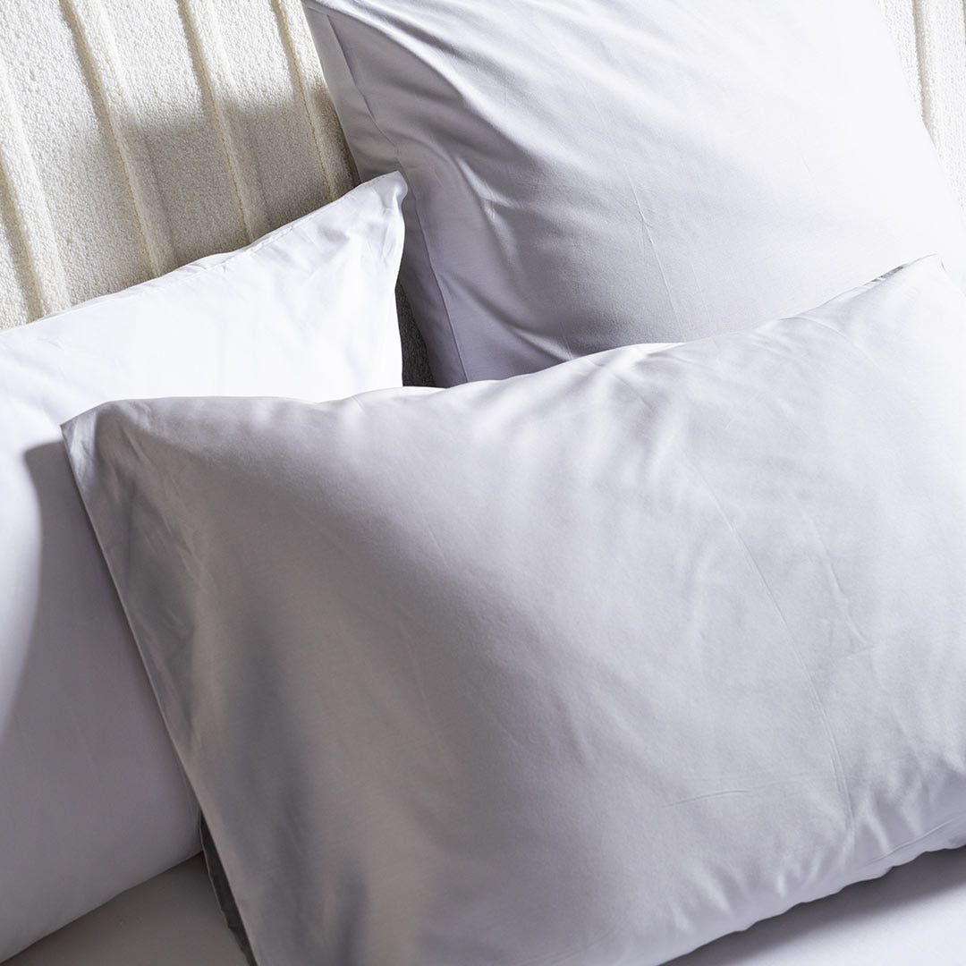 Detox Pillow Case Set -Pastel Grey