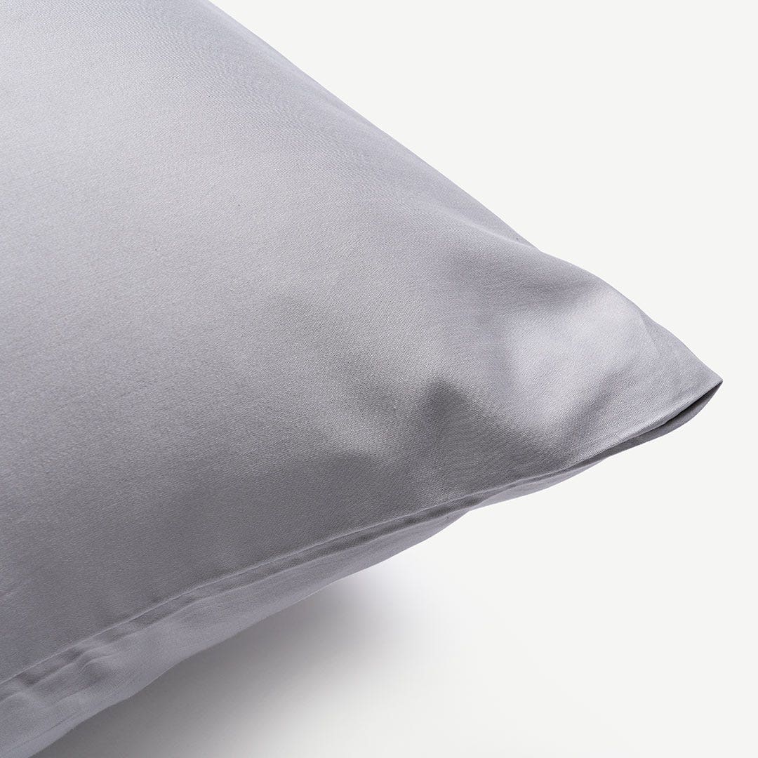 Detox Pillow Case Set -Pastel Grey