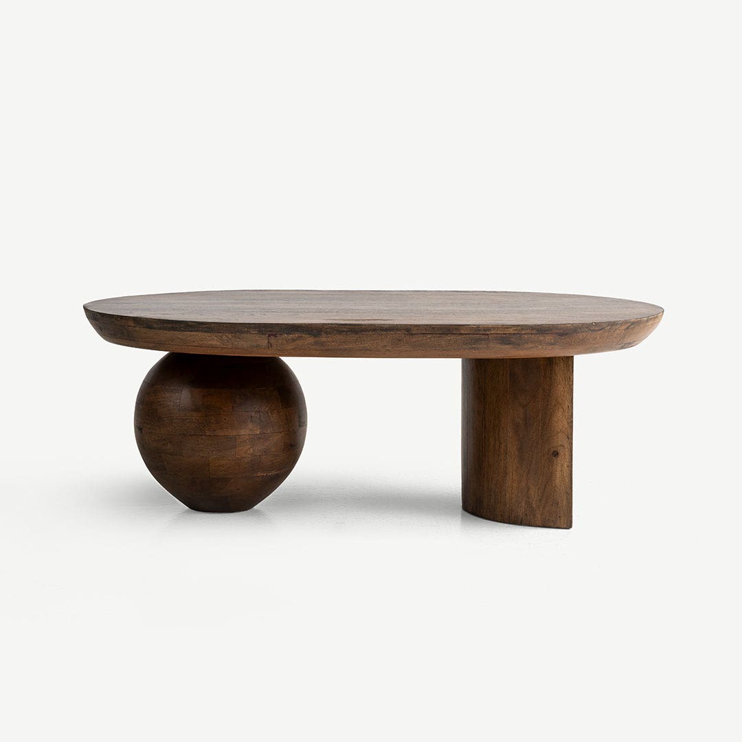 Donovan Center Table Brown