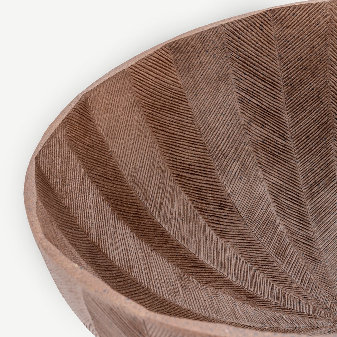 Earthly Resin Decor Bowl