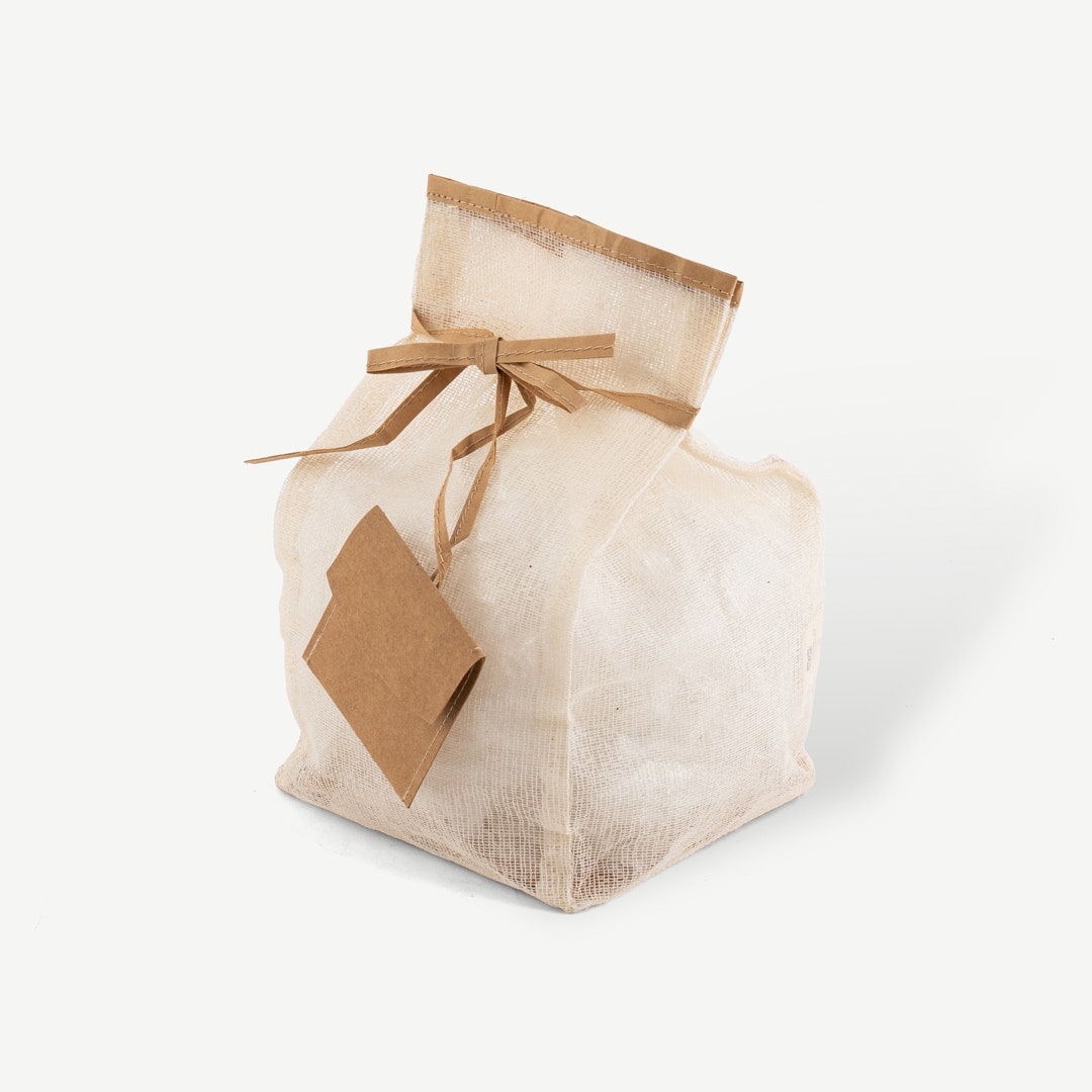 Elan Cotton Mesh Gift Pouch-12cm