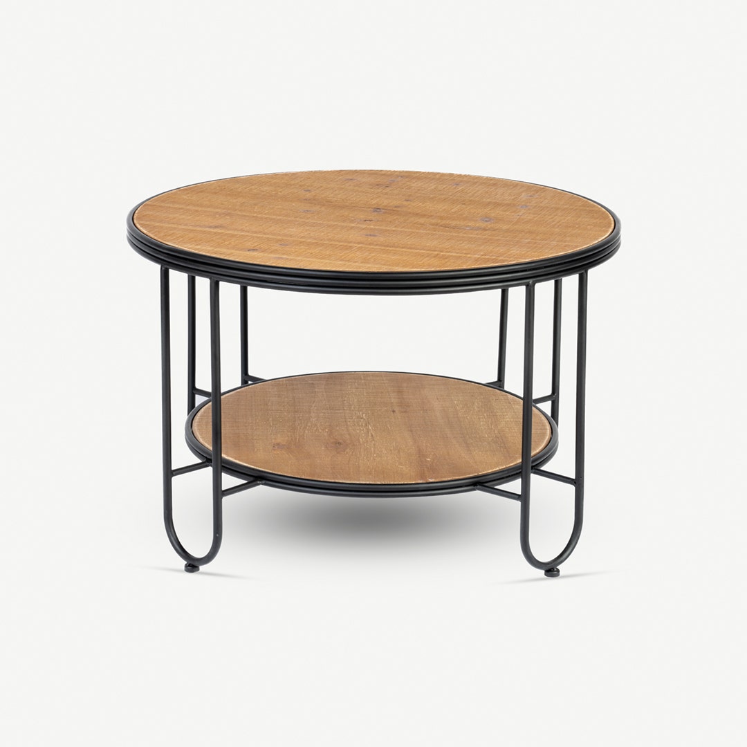 Eleanor Round Centre Table Walnut