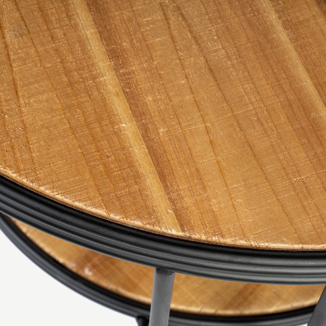 Eleanor Round Centre Table Walnut