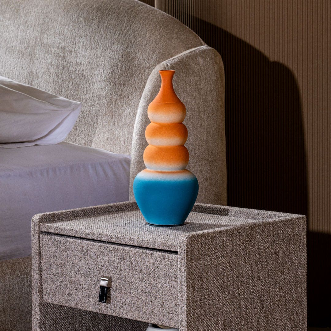 إليو مزهرية ديكور سيراميك 35 سم