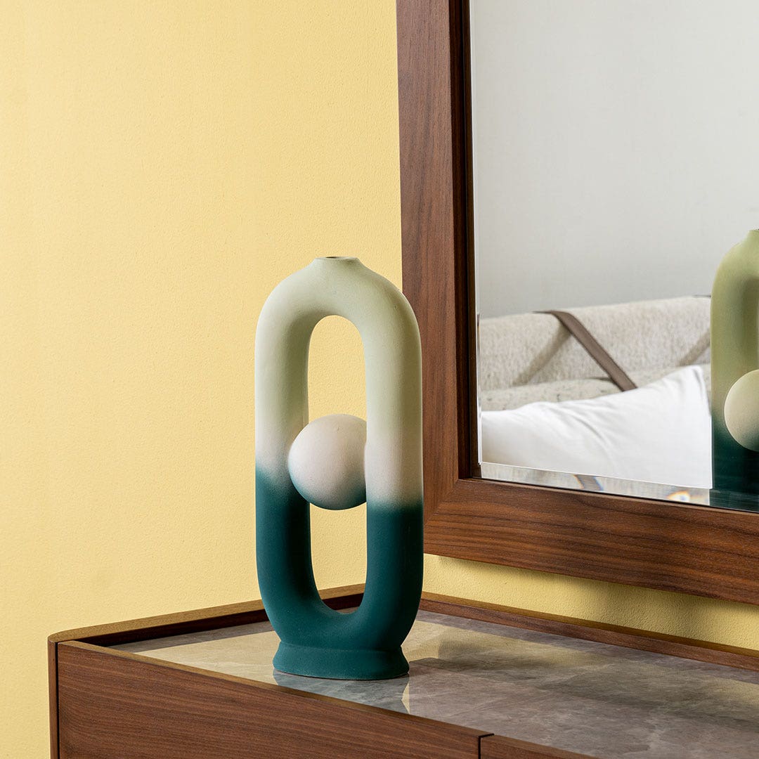 Eleo Ceramic Decor Vase - Multicolor