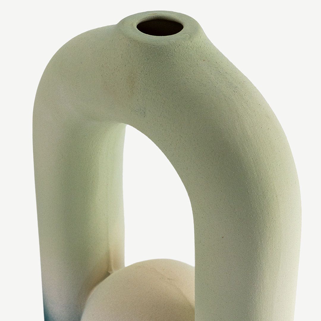 Eleo Ceramic Decor Vase - Multicolor
