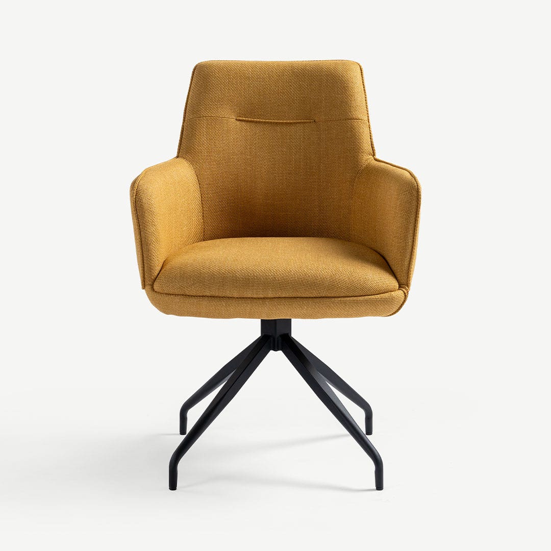 إلين كرسي طعام - أصفر