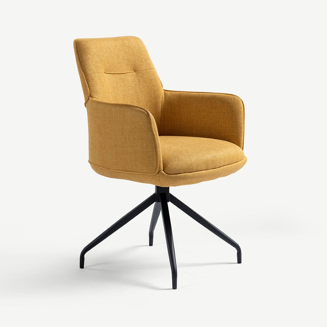 إلين كرسي طعام - أصفر