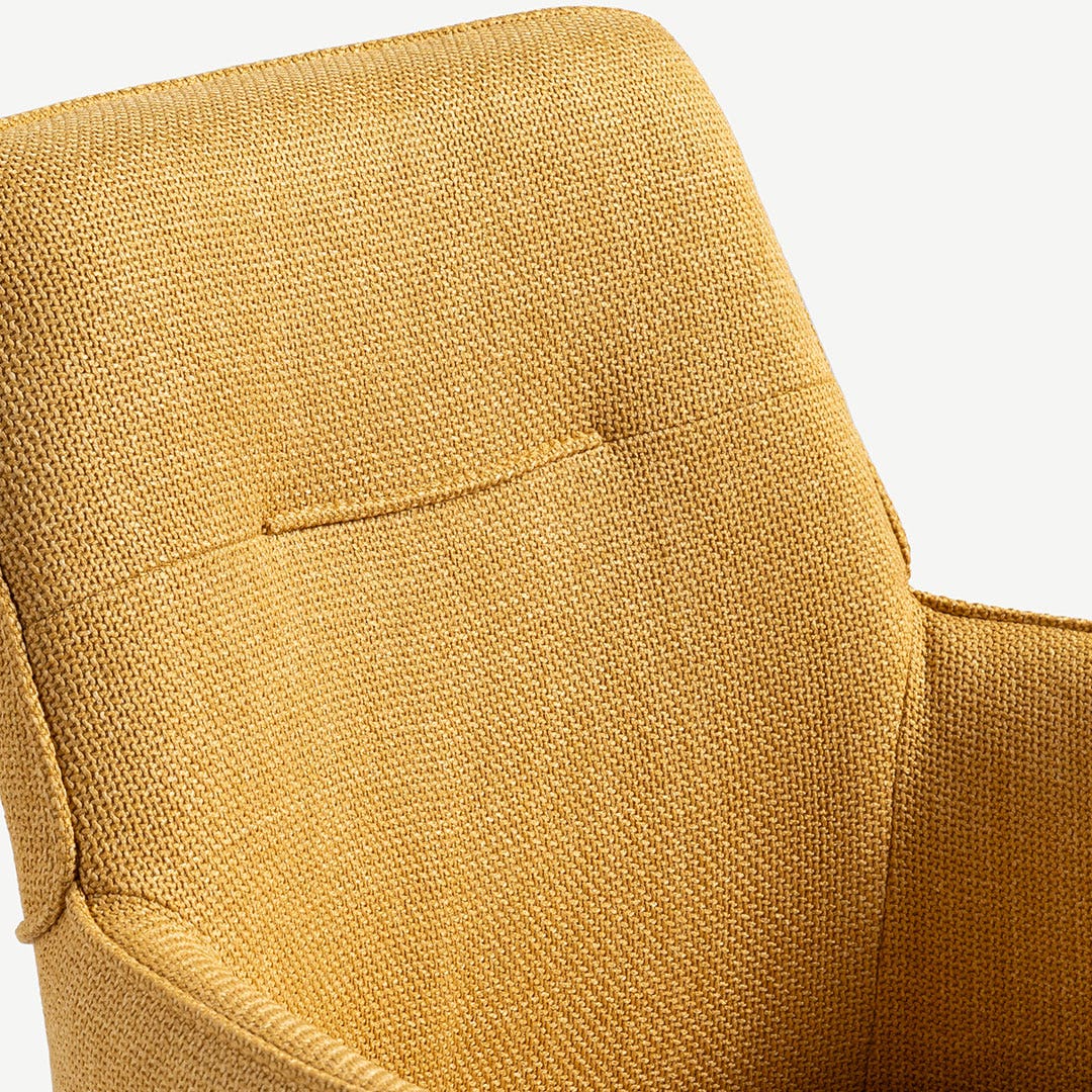 إلين كرسي طعام - أصفر