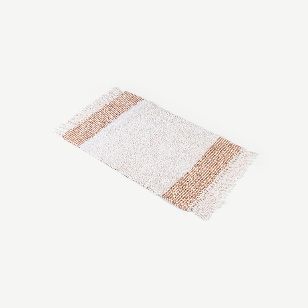 Elly Reversible Tufted Bathmat Coffee