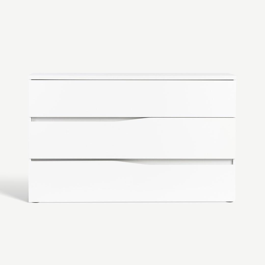 Elva Dresser White - 1280x790 cm