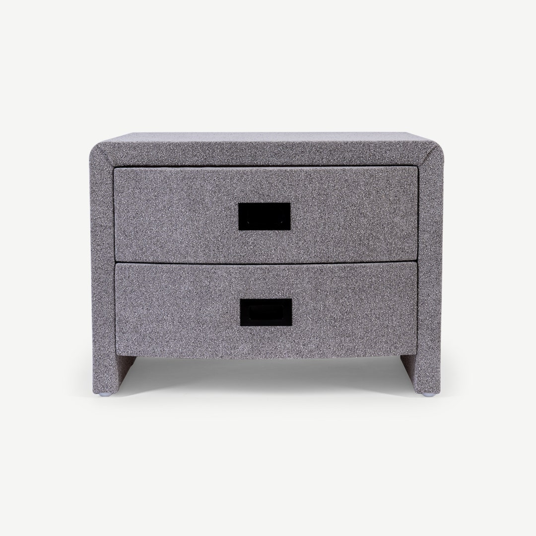Emil Bedside Table Grey